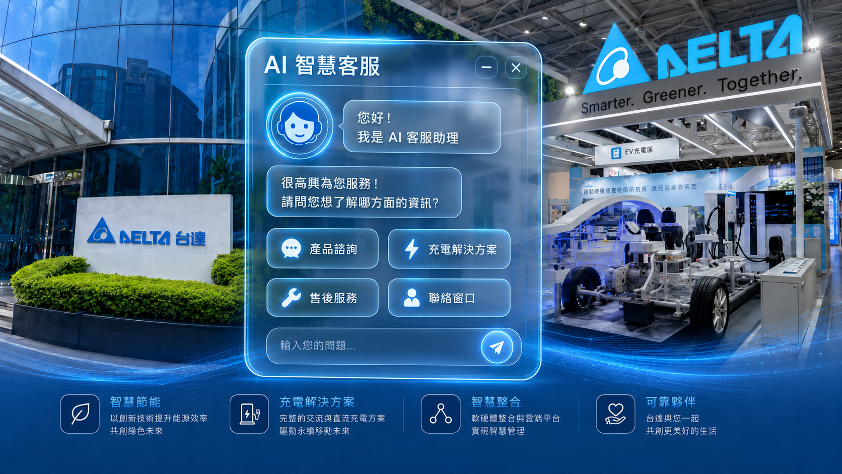 台達電 AI 智能客服強化充電樁服務:助力電動車充電智慧升級